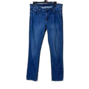 Rock & Republic Women's Medium Wash Straight Leg Jeans 14 EUC